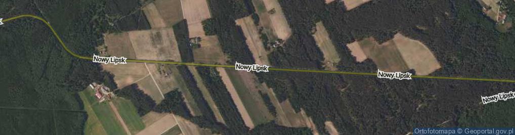 Zdjęcie satelitarne Nowy Lipsk ul.